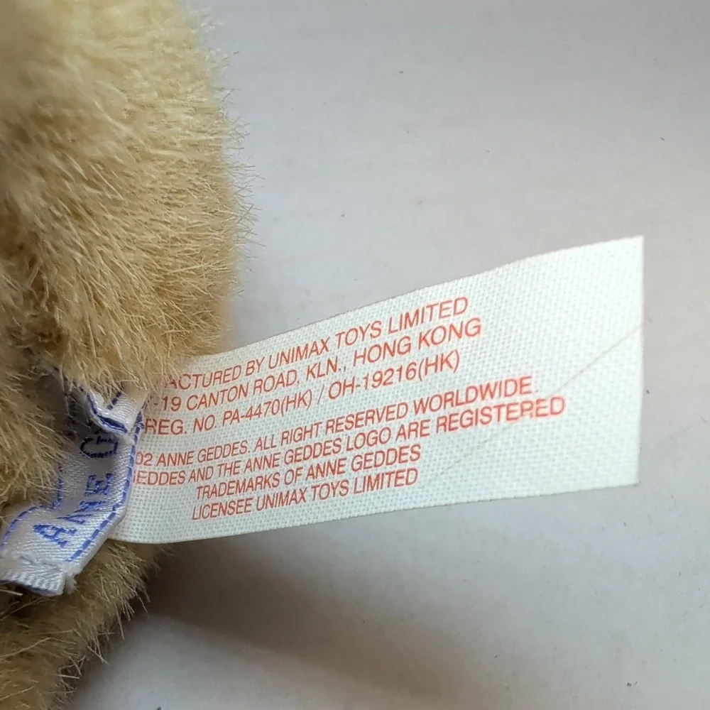 Anne Geddes Baby Sailor Bear Bean Bag Plush Doll 5